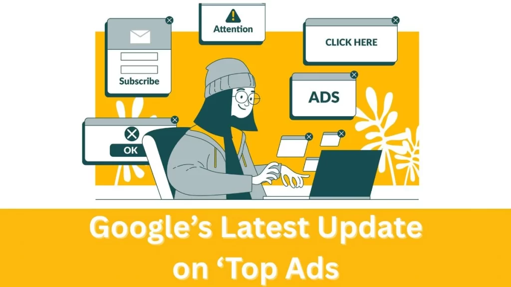 google latest update on top ads